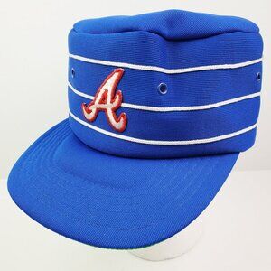 Atlanta Braves Vintage Pillbox Hat Snapback Cap MLB Baseball Unworn NWOT